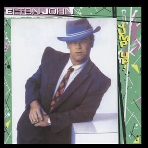 Elton John Jump Up vintage vinyl LP featuring “Empty Garden”